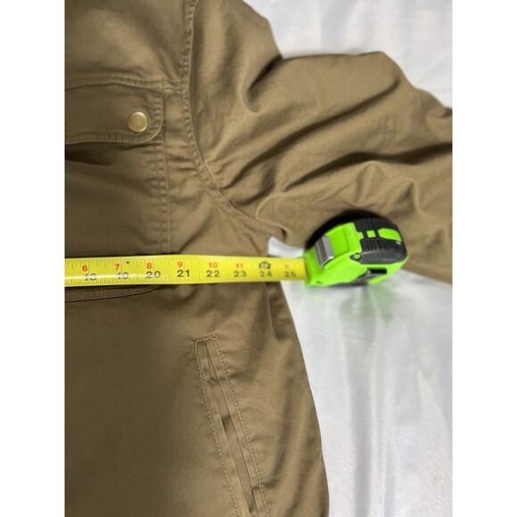 Banana Republic Drawcord Utility Jacket  New Heritage Olive Women’s Size Large - Picture 3 of 13